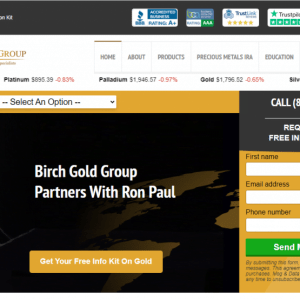 Birch Gold Group Gold IRA