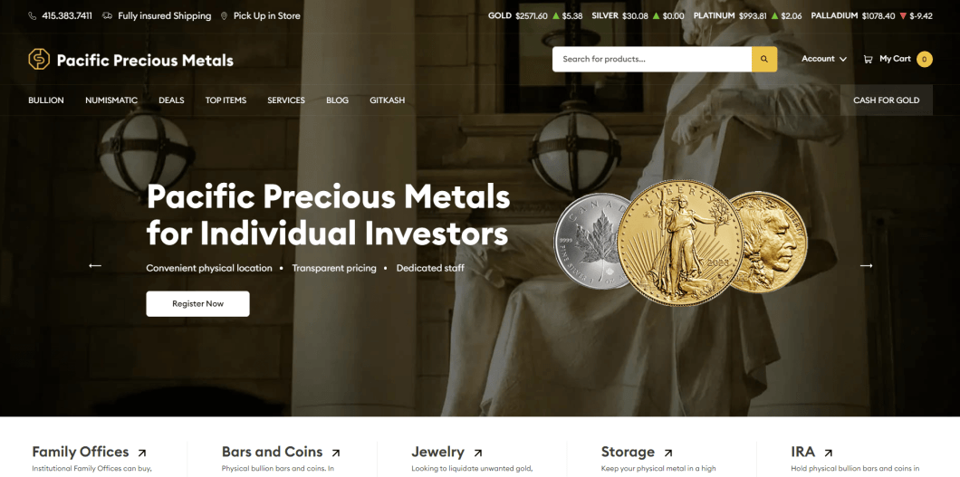 Pacific Precious Metals Review