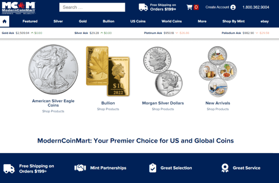 Modern Coin Mart Review