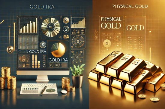 gold ira vs physical gold